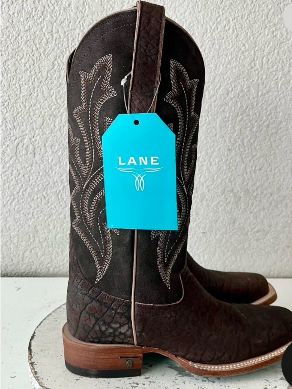 Lane SARATOGA  Square Toe Boots
With Tags! Hard to find! Beautiful boot!!